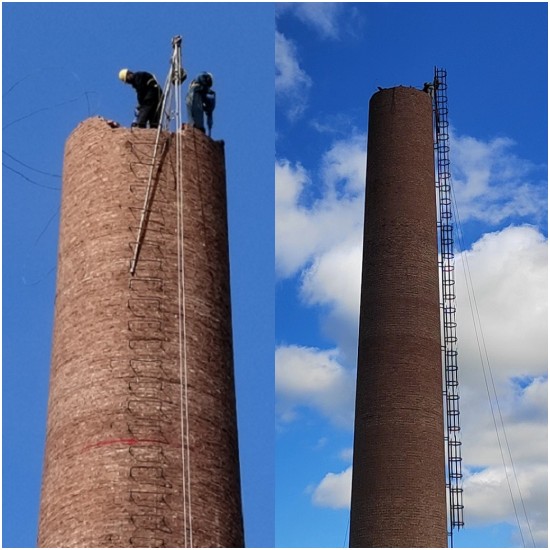 煙囪人工拆除:新技術,新設備,提高效率和環(huán)保