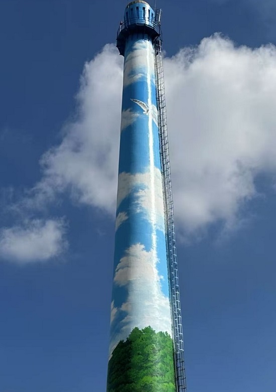 煙囪美化:讓工業(yè)風(fēng)景煥發(fā)新生——專業(yè)美化的力量